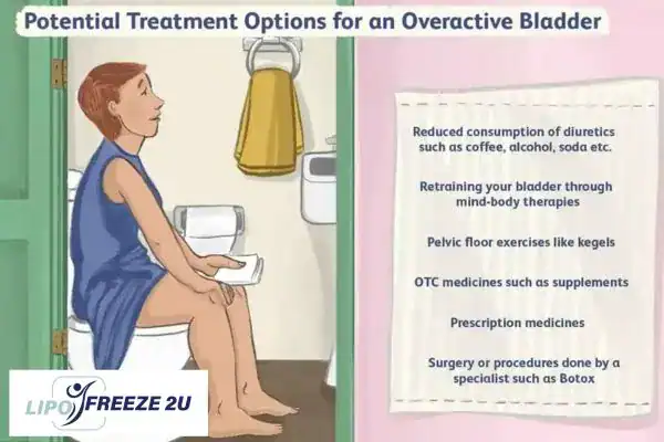 image of woman on toilet because of an overactive bladder Bracknell