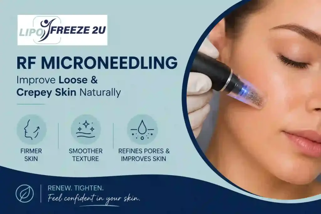Can RF Microneedling Help Improve Loose and Crepey Skin Bracknell?